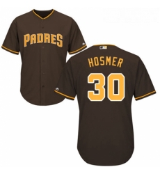 Youth Majestic San Diego Padres 30 Eric Hosmer Replica Brown Alternate Cool Base MLB Jersey Youth Majestic San Diego Padres 30 Eric Hosmer Replica Brown Alternate Cool Base MLB Jersey