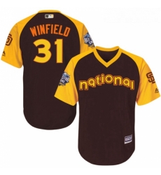 Youth Majestic San Diego Padres 31 Dave Winfield Authentic Brown 2016 All Star National League BP Cool Base Cool Base MLB Jersey Youth Majestic San Diego Padres 31 Dave Winfield Authentic Brown 2016 All Star National League BP Cool Base Cool Base MLB Jersey