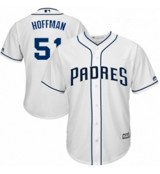Youth Majestic San Diego Padres 51 Trevor Hoffman Replica White Home Cool Base MLB Jersey Youth Majestic San Diego Padres 51 Trevor Hoffman Replica White Home Cool Base MLB Jersey