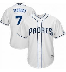 Youth Majestic San Diego Padres 7 Manuel Margot Authentic White Home Cool Base MLB Jersey Youth Majestic San Diego Padres 7 Manuel Margot Authentic White Home Cool Base MLB Jersey