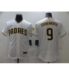 Youth Nike San Diego Padres 9 Jake Cronenworth White Brown 2021 Road Player Jersey Youth Nike San Diego Padres 9 Jake Cronenworth White Brown 2021 Road Player Jersey