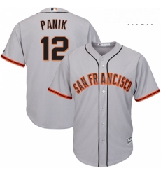 Mens Majestic San Francisco Giants 12 Joe Panik Replica Grey Road Cool Base MLB Jersey Mens Majestic San Francisco Giants 12 Joe Panik Replica Grey Road Cool Base MLB Jersey