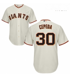 Mens Majestic San Francisco Giants 30 Orlando Cepeda Replica Cream Home Cool Base MLB Jersey Mens Majestic San Francisco Giants 30 Orlando Cepeda Replica Cream Home Cool Base MLB Jersey