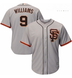 Mens Majestic San Francisco Giants 9 Matt Williams Replica Grey Road 2 Cool Base MLB Jersey Mens Majestic San Francisco Giants 9 Matt Williams Replica Grey Road 2 Cool Base MLB Jersey