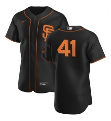 San Francisco Giants 41 Wilmer Flores Men Nike Black Alternate 2020 Authentic Player MLB Jersey San Francisco Giants 41 Wilmer Flores Men Nike Black Alternate 2020 Authentic Player MLB Jersey