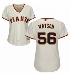 Womens Majestic San Francisco Giants 56 Tony Watson Authentic Cream Home Cool Base MLB Jersey Womens Majestic San Francisco Giants 56 Tony Watson Authentic Cream Home Cool Base MLB Jersey