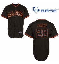 Youth Majestic San Francisco Giants 28 Buster Posey Replica Black Cool Base MLB Jersey Youth Majestic San Francisco Giants 28 Buster Posey Replica Black Cool Base MLB Jersey