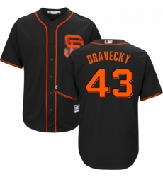 Youth Majestic San Francisco Giants 43 Dave Dravecky Replica Black Alternate Cool Base MLB Jersey Youth Majestic San Francisco Giants 43 Dave Dravecky Replica Black Alternate Cool Base MLB Jersey