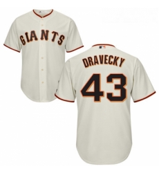 Youth Majestic San Francisco Giants 43 Dave Dravecky Replica Cream Home Cool Base MLB Jersey Youth Majestic San Francisco Giants 43 Dave Dravecky Replica Cream Home Cool Base MLB Jersey