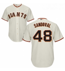 Youth Majestic San Francisco Giants 48 Pablo Sandoval Replica Cream Home Cool Base MLB Jersey Youth Majestic San Francisco Giants 48 Pablo Sandoval Replica Cream Home Cool Base MLB Jersey