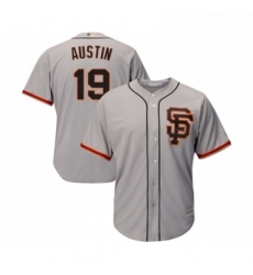 Youth San Francisco Giants 19 Tyler Austin Replica Grey Road 2 Cool Base Baseball Jersey Youth San Francisco Giants 19 Tyler Austin Replica Grey Road 2 Cool Base Baseball Jersey