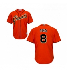Youth San Francisco Giants 8 Gerardo Parra Replica Orange Alternate Cool Base Baseball Jersey Youth San Francisco Giants 8 Gerardo Parra Replica Orange Alternate Cool Base Baseball Jersey