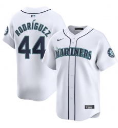 Men Seattle Mariners 44 Julio Rodr EDguez White Home Limited Stitched Jersey Men Seattle Mariners 44 Julio Rodr EDguez White Home Limited Stitched Jersey