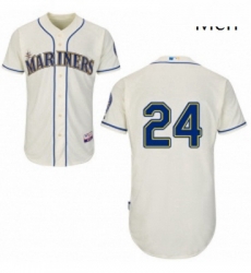 Mens Majestic Seattle Mariners 24 Ken Griffey Replica Cream Alternate Cool Base MLB Jersey Mens Majestic Seattle Mariners 24 Ken Griffey Replica Cream Alternate Cool Base MLB Jersey