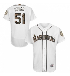 Mens Majestic Seattle Mariners 51 Ichiro Suzuki Authentic White 2016 Memorial Day Fashion Flex Base Jersey Mens Majestic Seattle Mariners 51 Ichiro Suzuki Authentic White 2016 Memorial Day Fashion Flex Base Jersey