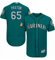 Mens Majestic Seattle Mariners 65 James Paxton Teal Green Alternate Flex Base Authentic Collection MLB Jersey Mens Majestic Seattle Mariners 65 James Paxton Teal Green Alternate Flex Base Authentic Collection MLB Jersey