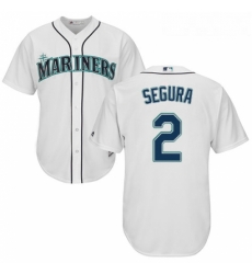 Youth Majestic Seattle Mariners 2 Jean Segura Replica White Home Cool Base MLB Jersey Youth Majestic Seattle Mariners 2 Jean Segura Replica White Home Cool Base MLB Jersey