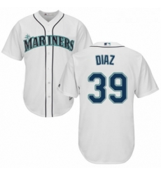 Youth Majestic Seattle Mariners 39 Edwin Diaz Authentic White Home Cool Base MLB Jersey Youth Majestic Seattle Mariners 39 Edwin Diaz Authentic White Home Cool Base MLB Jersey