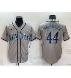 Youth Seattle Mariners 44 Julio Rodriguez Grey Stitched MLB Cool Base Nike Jersey Youth Seattle Mariners 44 Julio Rodriguez Grey Stitched MLB Cool Base Nike Jersey