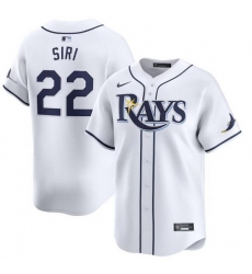 Men Tampa Bay Rays 22 Jose Siri White Home Limited Stitched Baseball Jersey Men Tampa Bay Rays 22 Jose Siri White Home Limited Stitched Baseball Jersey