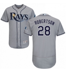 Mens Majestic Tampa Bay Rays 28 Daniel Robertson Grey Road Flex Base Authentic Collection MLB Jersey Mens Majestic Tampa Bay Rays 28 Daniel Robertson Grey Road Flex Base Authentic Collection MLB Jersey