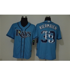 Rays 39 Kevin Kiermaier Light Blue 2020 Nike Cool Base Fas Rays 39 Kevin Kiermaier Light Blue 2020 Nike Cool Base Fas