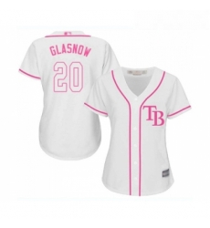 Womens Tampa Bay Rays 20 Tyler Glasnow Replica White Fashion Cool Base Baseball Jersey Womens Tampa Bay Rays 20 Tyler Glasnow Replica White Fashion Cool Base Baseball Jersey
