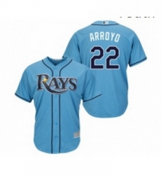 Youth Tampa Bay Rays 22 Christian Arroyo Replica Light Blue Alternate 2 Cool Base Baseball Jersey Youth Tampa Bay Rays 22 Christian Arroyo Replica Light Blue Alternate 2 Cool Base Baseball Jersey