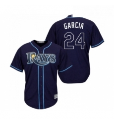 Youth Tampa Bay Rays 24 Avisail Garcia Replica Navy Blue Alternate Cool Base Baseball Jersey Youth Tampa Bay Rays 24 Avisail Garcia Replica Navy Blue Alternate Cool Base Baseball Jersey