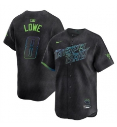 Youth Tampa Bay Rays 8 Brandon Lowe Charcoal 2024 City Connect Limited Stitched Baseball Jersey Youth Tampa Bay Rays 8 Brandon Lowe Charcoal 2024 City Connect Limited Stitched Baseball Jersey