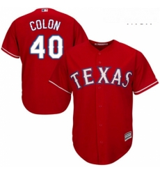 Mens Majestic Texas Rangers 40 Bartolo Colon Replica Red Alternate Cool Base MLB Jersey Mens Majestic Texas Rangers 40 Bartolo Colon Replica Red Alternate Cool Base MLB Jersey