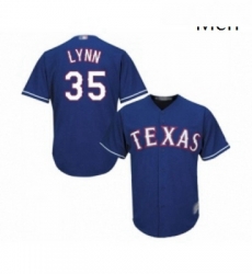Mens Texas Rangers 35 Lance Lynn Replica Royal Blue Alternate 2 Cool Base Baseball Jersey Mens Texas Rangers 35 Lance Lynn Replica Royal Blue Alternate 2 Cool Base Baseball Jersey