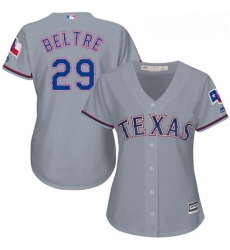 Womens Majestic Texas Rangers 29 Adrian Beltre Authentic Grey Road Cool Base MLB Jersey Womens Majestic Texas Rangers 29 Adrian Beltre Authentic Grey Road Cool Base MLB Jersey