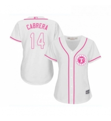 Womens Texas Rangers 14 Asdrubal Cabrera Replica White Fashion Cool Base Baseball Jersey Womens Texas Rangers 14 Asdrubal Cabrera Replica White Fashion Cool Base Baseball Jersey