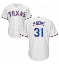 Youth Majestic Texas Rangers 31 Ferguson Jenkins Replica White Home Cool Base MLB Jersey Youth Majestic Texas Rangers 31 Ferguson Jenkins Replica White Home Cool Base MLB Jersey