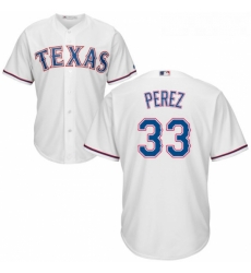 Youth Majestic Texas Rangers 33 Martin Perez Authentic White Home Cool Base MLB Jersey Youth Majestic Texas Rangers 33 Martin Perez Authentic White Home Cool Base MLB Jersey