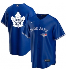 Men Toronto Blue Jays 26 Leafs Royal With White Leafs Log Cool Base Stitched Jersey Men Toronto Blue Jays 26 Leafs Royal With White Leafs Log Cool Base Stitched Jersey