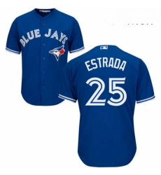 Mens Majestic Toronto Blue Jays 25 Marco Estrada Replica Blue Alternate MLB Jersey Mens Majestic Toronto Blue Jays 25 Marco Estrada Replica Blue Alternate MLB Jersey