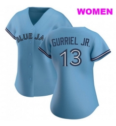 WOMEN'S TORONTO BLUE JAYS #13 LOURDES GURRIEL JR. WOMEN'S TORONTO BLUE JAYS #13 LOURDES GURRIEL JR.