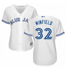 Womens Majestic Toronto Blue Jays 32 Dave Winfield Authentic White Home MLB Jersey Womens Majestic Toronto Blue Jays 32 Dave Winfield Authentic White Home MLB Jersey