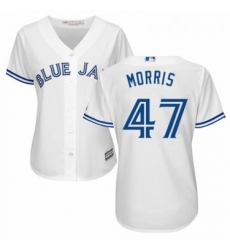 Womens Majestic Toronto Blue Jays 47 Jack Morris Authentic White Home MLB Jersey Womens Majestic Toronto Blue Jays 47 Jack Morris Authentic White Home MLB Jersey