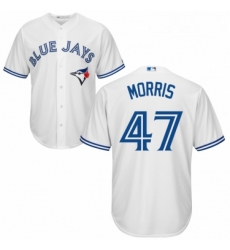 Youth Majestic Toronto Blue Jays 47 Jack Morris Replica White Home MLB Jersey Youth Majestic Toronto Blue Jays 47 Jack Morris Replica White Home MLB Jersey