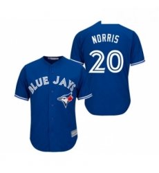 Youth Toronto Blue Jays 20 Bud Norris Replica Blue Alternate Baseball Jersey Youth Toronto Blue Jays 20 Bud Norris Replica Blue Alternate Baseball Jersey