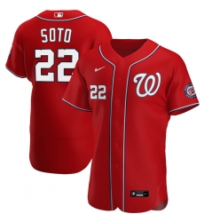 Men Washington Nationals 22 Juan Soto Men Nike Red Alternate 2020 Flex Base Player MLB Jersey Men Washington Nationals 22 Juan Soto Men Nike Red Alternate 2020 Flex Base Player MLB Jersey