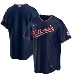 Men Washington Nationals Nike Navy Blue Blank Jersey Men Washington Nationals Nike Navy Blue Blank Jersey