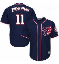 Mens Majestic Washington Nationals 11 Ryan Zimmerman Replica Navy Blue Alternate 2 Cool Base MLB Jersey Mens Majestic Washington Nationals 11 Ryan Zimmerman Replica Navy Blue Alternate 2 Cool Base MLB Jersey