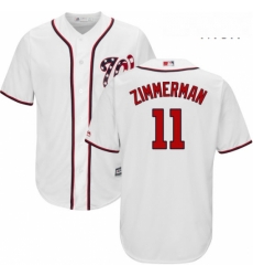 Mens Majestic Washington Nationals 11 Ryan Zimmerman Replica White Home Cool Base MLB Jersey Mens Majestic Washington Nationals 11 Ryan Zimmerman Replica White Home Cool Base MLB Jersey