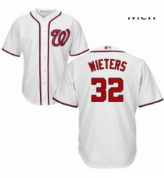 Mens Majestic Washington Nationals 32 Matt Wieters Replica White Home Cool Base MLB Jersey Mens Majestic Washington Nationals 32 Matt Wieters Replica White Home Cool Base MLB Jersey