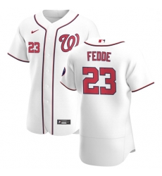Washington Nationals 23 Erick Fedde Men Nike White Home 2020 Authentic Player MLB Jersey Washington Nationals 23 Erick Fedde Men Nike White Home 2020 Authentic Player MLB Jersey