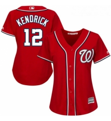 Womens Majestic Washington Nationals 12 Howie Kendrick Authentic Navy Blue Alternate 2 Cool Base MLB Jersey Womens Majestic Washington Nationals 12 Howie Kendrick Authentic Navy Blue Alternate 2 Cool Base MLB Jersey